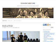 Tablet Screenshot of good-care.de